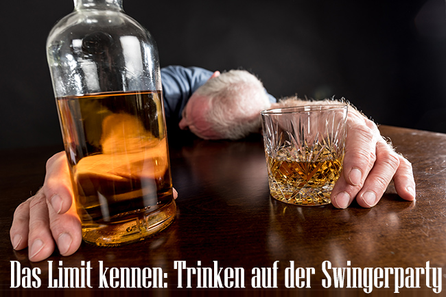 trinken auf der swingerparty